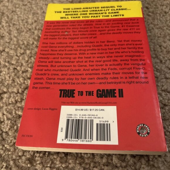 True to The Game part 1& 2 by Teri Woods - Picture 2 of 6